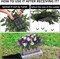 Artificial Cemetery Flowers for Grave,Headstone Flower Saddle for Tombstone Headstone Decorations Non-Fading Easy Fit (Purple White)